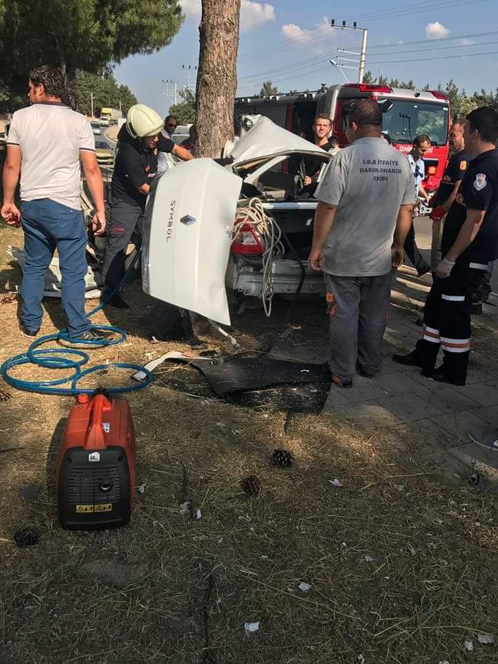 İzmir'de Korkunç Kaza