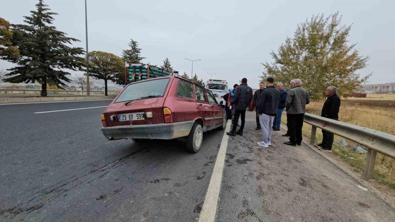 Elazığ’da trafik kazası:2’si ağır 4 yaralı