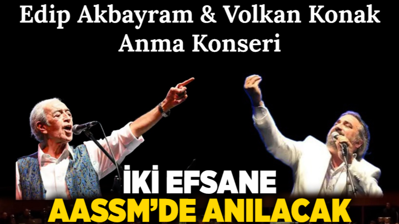 İki efsane AASSM’de anılacak