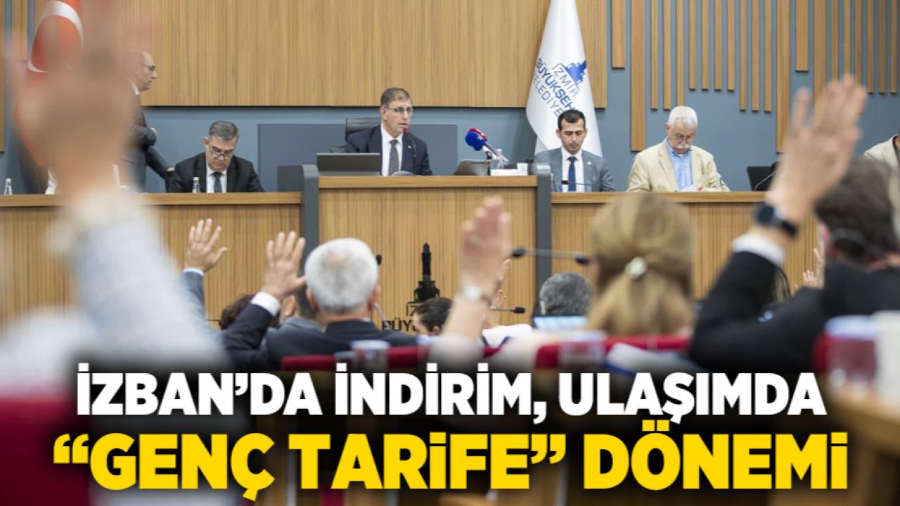 İZBAN’da indirim, ulaşımda “genç tarife” dönemi