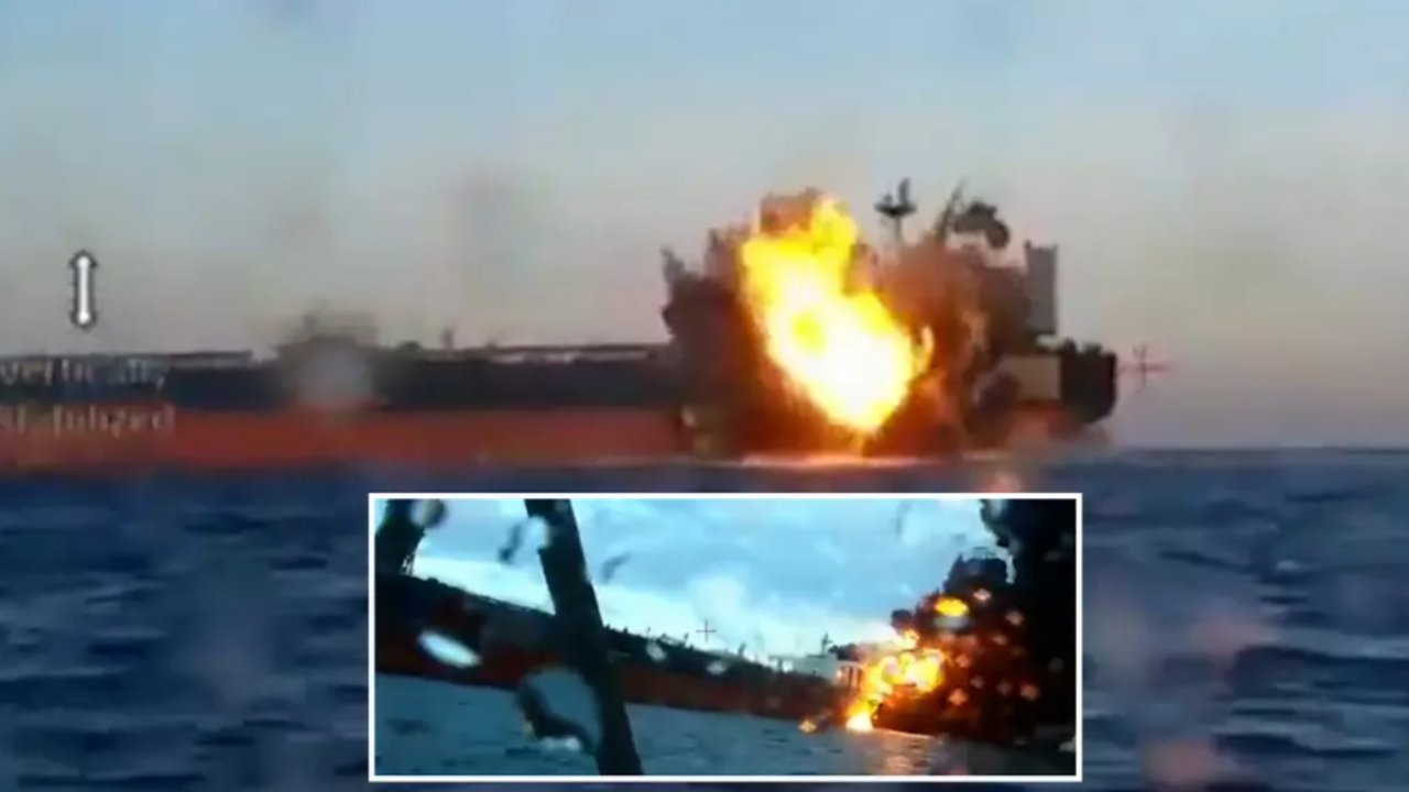 KAIROS&#039;taki yangın söndürüldü, VIRAT Türkeli Limanı&#039;na yanaştırılacak! Bakanlıktan yeni açıklama