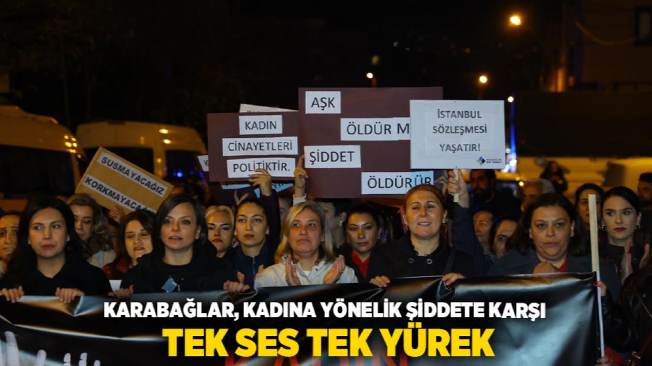 Karabağlar, Kadına Yönelik Şiddete Karşı Tek Ses Tek Yürek