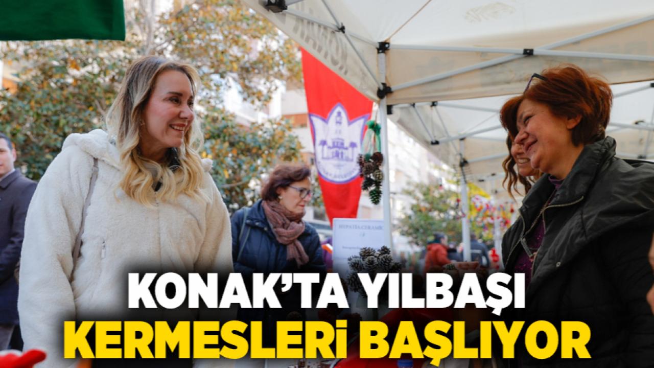 Konak’ta Yılbaşı Kermesleri başlıyor