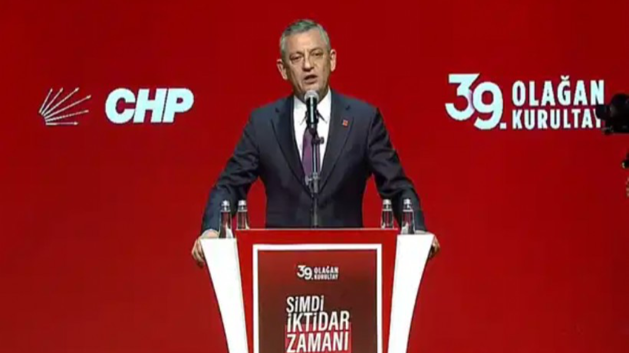 Özgür Özel: “Bu kurultay muhalefetteki son kurultayımızdır”
