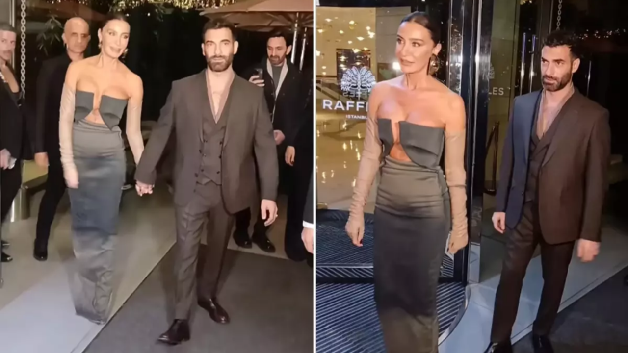 Sıla&#039;nın iddialı elbisesi ve yürüyüşü lansmana damga vurdu