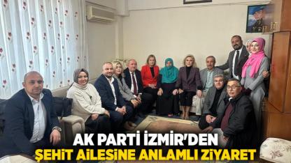 AK Parti İzmir'den Şehit Ailesine Anlamlı Ziyaret