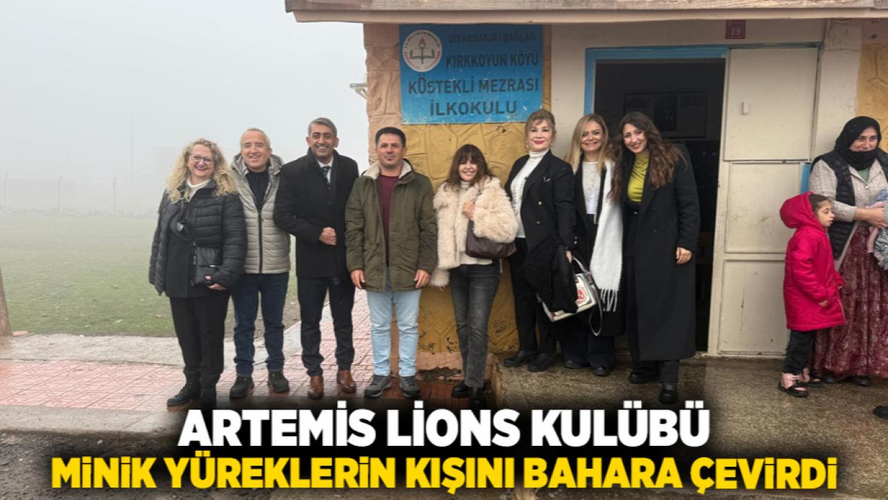 Artemis Lions Kulübü, Minik Yüreklerin Kışını Bahara Çevirdi