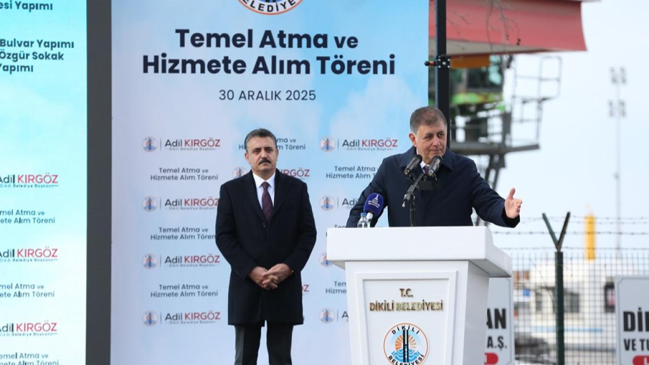 Başkan Kırgöz’den Yeni Yıl Öncesi Temel Atma ve Hizmete Alım Töreni
