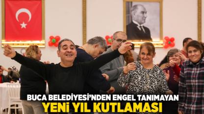 Buca Belediyesi’nden engel tanımayan yeni yıl kutlaması