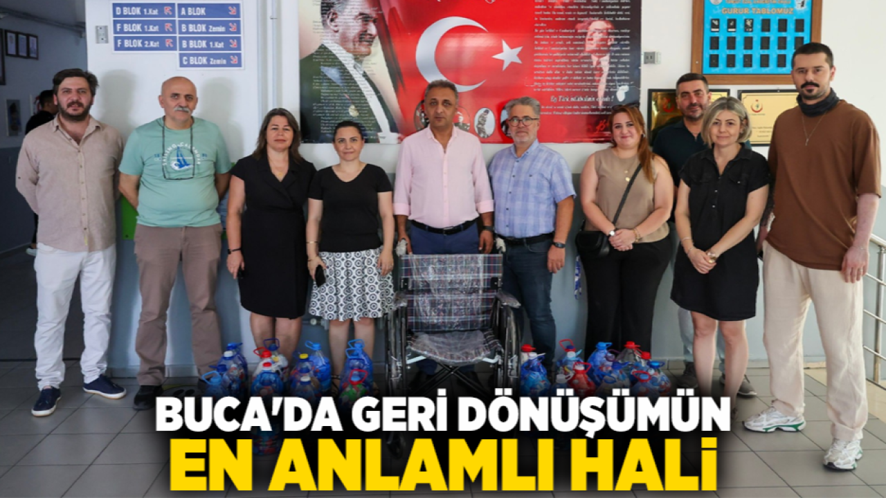 Buca’da geri dönüşümün en anlamlı hali