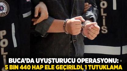 Buca’da Uyuşturucu Operasyonu: 5 Bin 440 Hap Ele Geçirildi, 1 Tutuklama