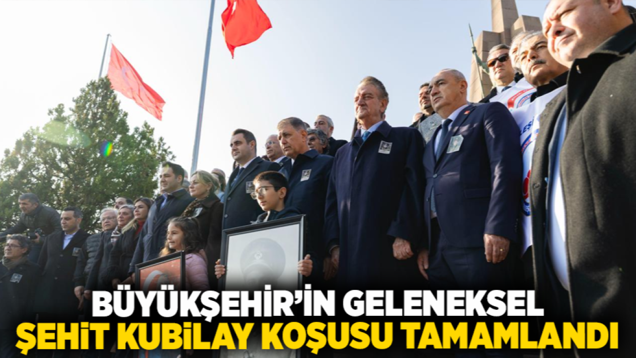 Büyükşehir’in Geleneksel Şehit Kubilay Koşusu tamamlandı