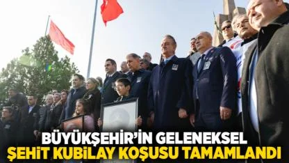 Büyükşehir’in Geleneksel Şehit Kubilay Koşusu tamamlandı