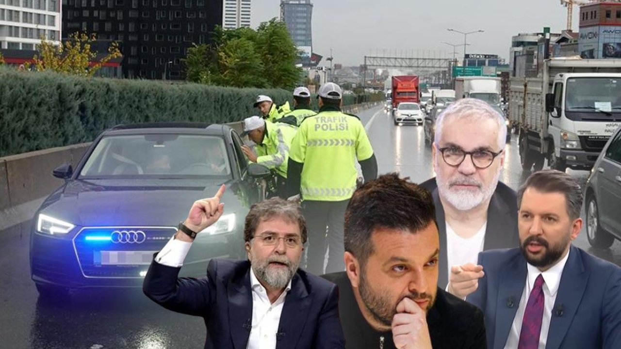Çakarlı araç kullanan gazeteciler kimler? Olay iddia! İsim isim saydı: Ahmet Hakan, Ferhat Murat, Candaş Tolga Işık, Hadi Özışık