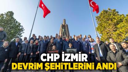 CHP İzmir Devrim Şehitlerini Andı