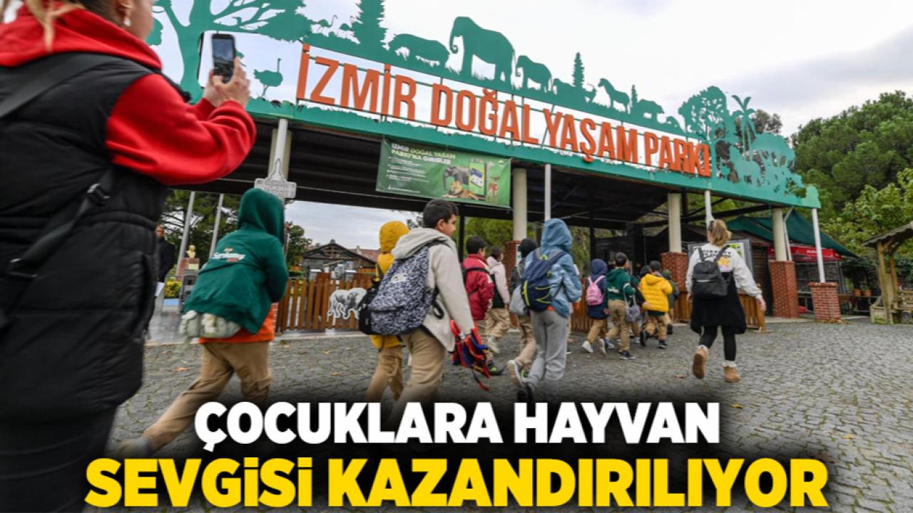 Çocuklara hayvan sevgisi kazandırılıyor