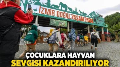 Çocuklara hayvan sevgisi kazandırılıyor
