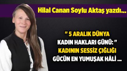 Hilal Canan Soylu Aktaş yazdı...