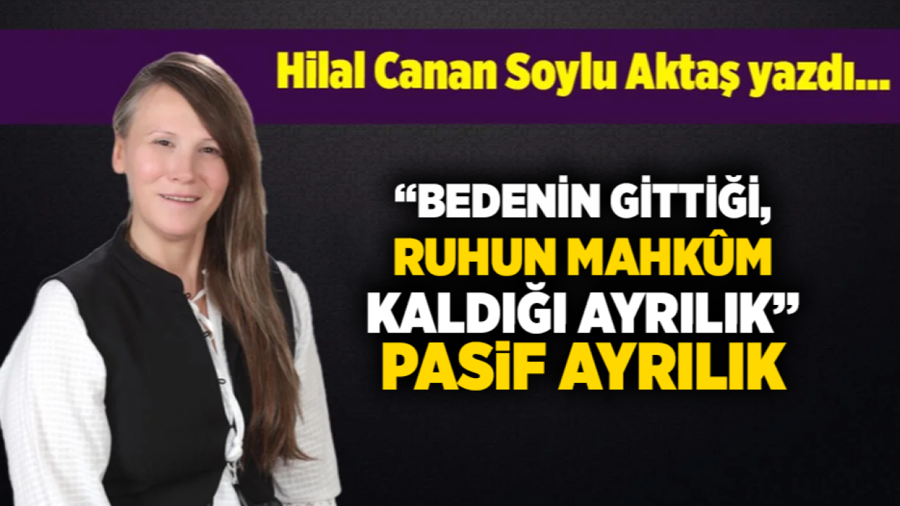 Hilal Canan Soylu Aktaş yazdı...