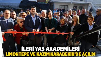 İleri Yaş Akademileri Limontepe ve Kazım Karabekir’de Açıldı