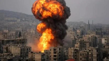 İsrail gece yarısı Suriye'yi vurdu