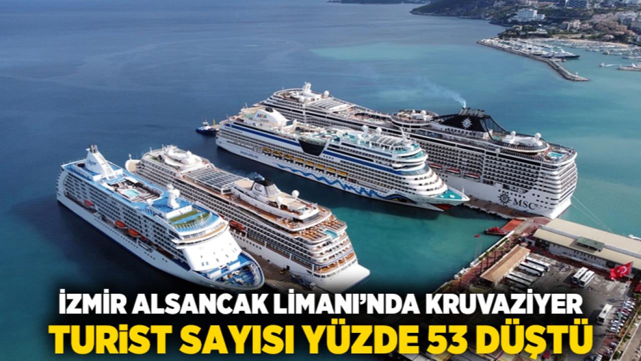 İzmir Alsancak Limanı’nda Kruvaziyer Turist Sayısı Yüzde 53 Düştü