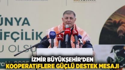 İzmir Büyükşehir’den kooperatiflere güçlü destek mesajı