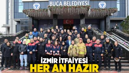 İzmir İtfaiyesi her an hazır