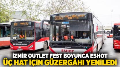İzmir Outlet Fest Boyunca ESHOT Üç Hat İçin Güzergâhı Yeniledi