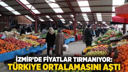 İzmir’de Fiyatlar Tırmanıyor: Türkiye Ortalamasını Aştı