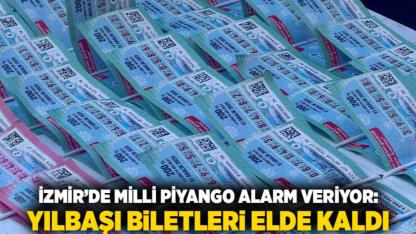 İzmir’de Milli Piyango Alarm Veriyor: Yılbaşı Biletleri Elde Kaldı