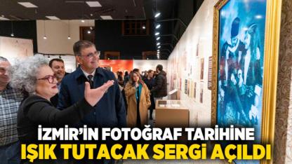 İzmir’in fotoğraf tarihine ışık tutacak sergi açıldı