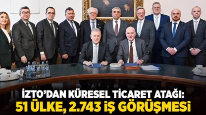 İZTO’dan Küresel Ticaret Atağı: 51 Ülke, 2.743 İş Görüşmesi
