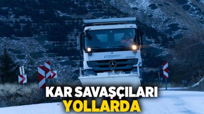 Kar savaşçıları yollarda