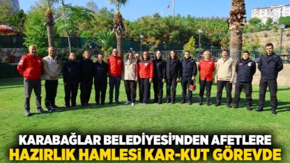 Karabağlar Belediyesi’nden Afetlere Hazırlık Hamlesi KAR-KUT Görevde