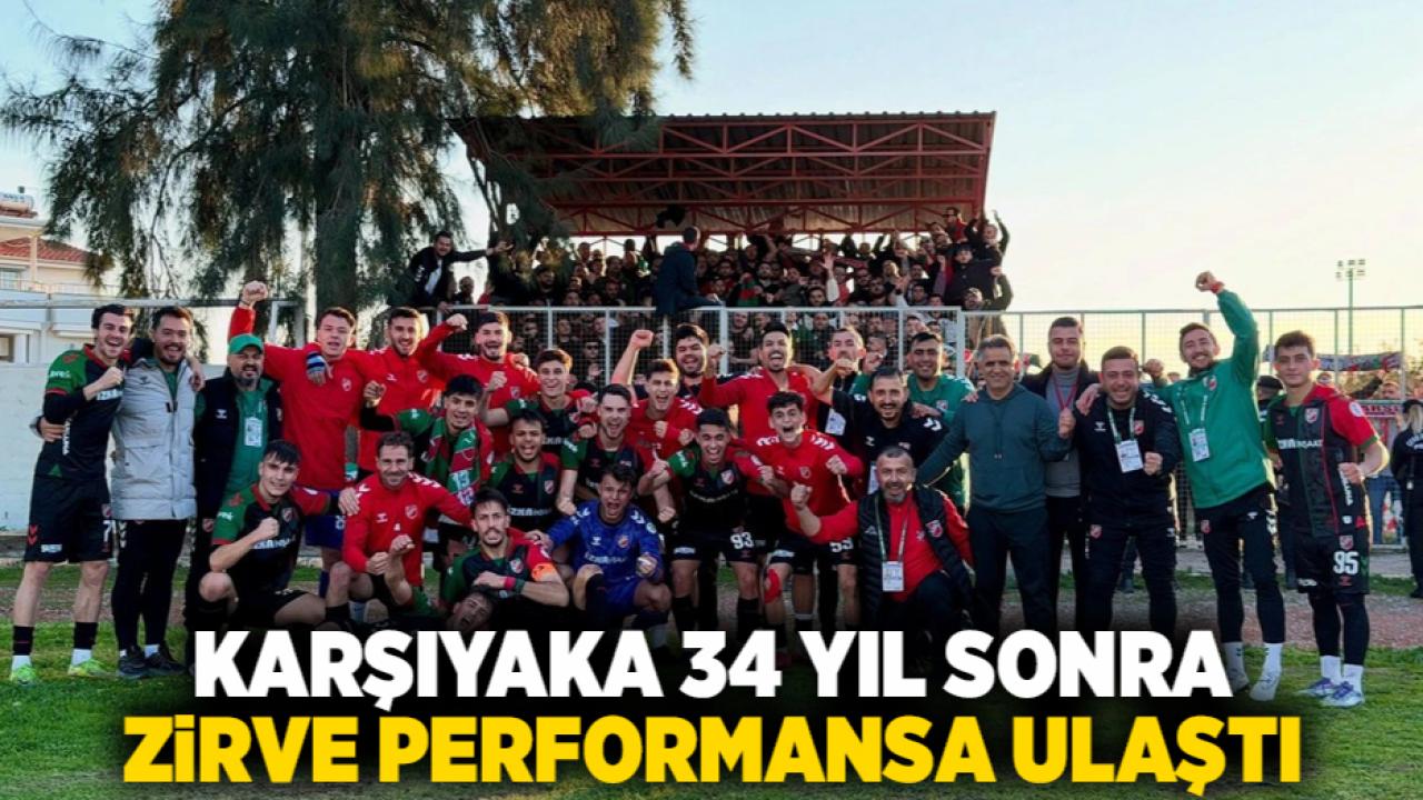 Karşıyaka 34 Yıl Sonra Zirve Performansa Ulaştı