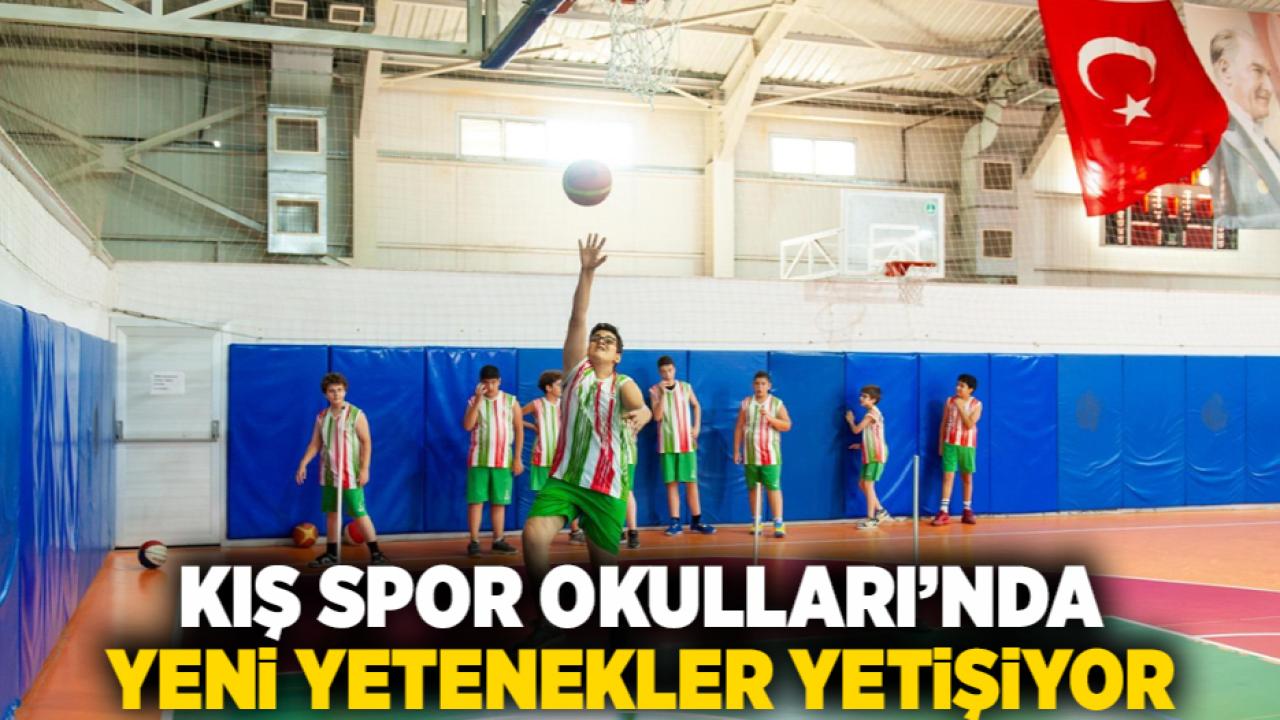 Kış Spor Okulları’nda yeni yetenekler yetişiyor