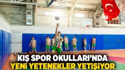Kış Spor Okulları’nda yeni yetenekler yetişiyor