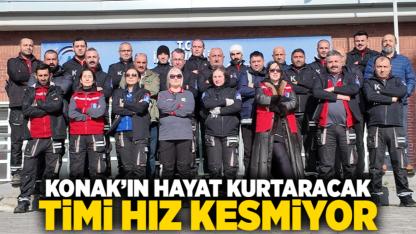 Konak’ın hayat kurtaracak timi hız kesmiyor