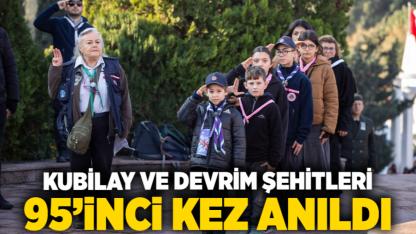 Kubilay ve devrim şehitleri 95’inci kez anıldı