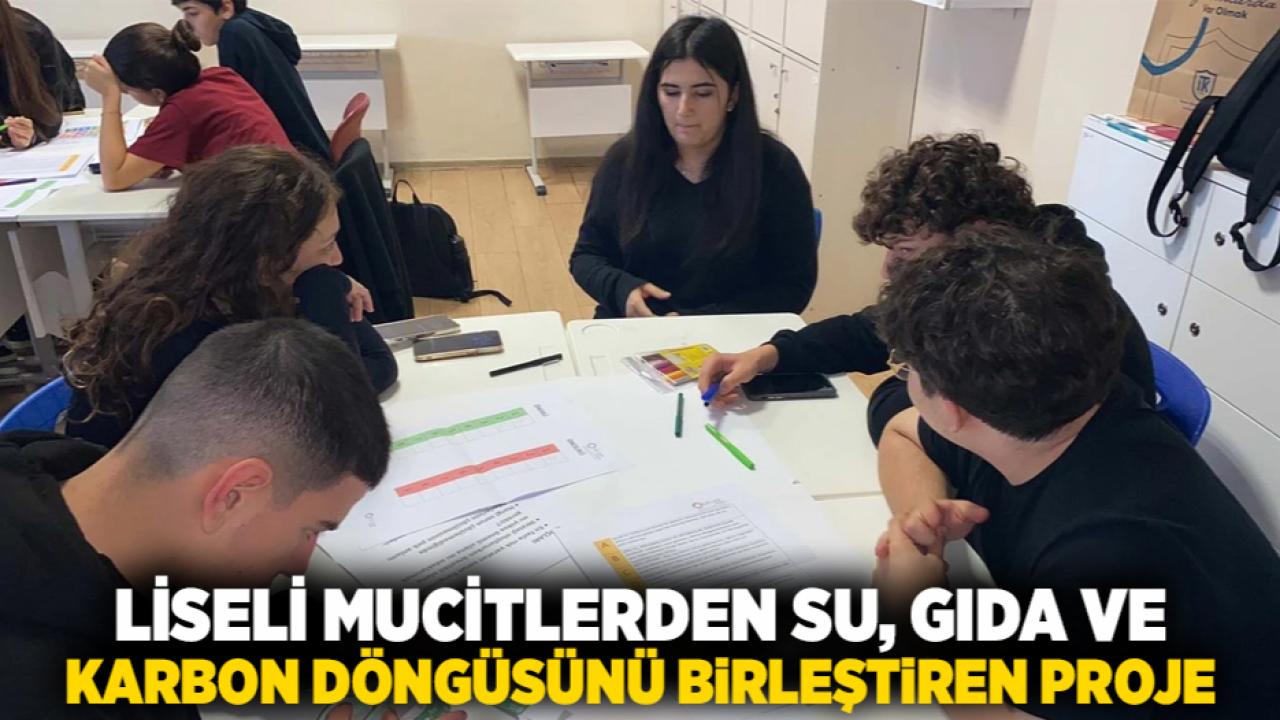 Liseli Mucitlerden Su, Gıda ve Karbon Döngüsünü Birleştiren Proje