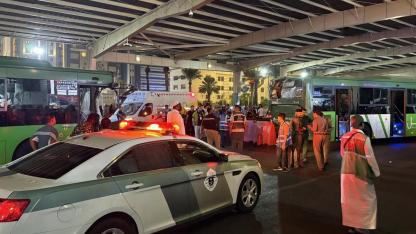 Mekke'de Türk kafilesine otobüs çarptı: 1 ölü, 2 yaralı