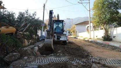 Menderes’te Asfalt Çalışması