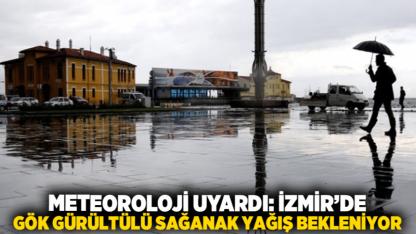 Meteoroloji Uyardı: İzmir’de Gök gürültülü Sağanak Yağış Bekleniyor