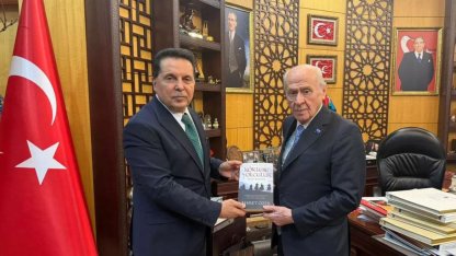 MHP Lideri Devlet Bahçeli, Ahmet Özer'i kabul etti! "Kutuplaşmayı geride bırakıp kucaklaşma zamanıdır"