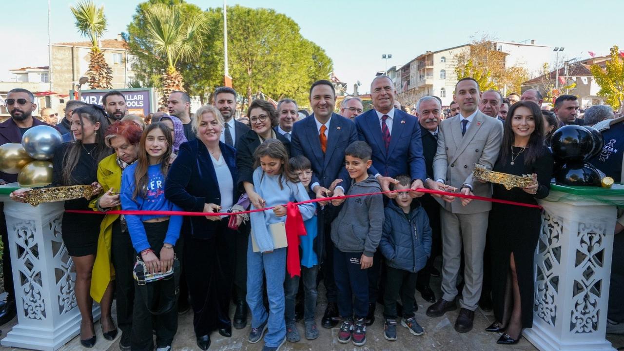 Porta 3 Sarnıç hizmete açıldı Başkan Ünal Işık: “Halkımız için kamusal alanlar yaratıyoruz”