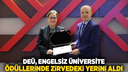 DEÜ, Engelsiz Üniversite Ödüllerinde Zirvedeki Yerini Aldı