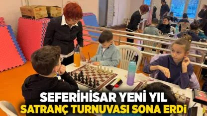 Seferihisar Yeni Yıl Satranç Turnuvası sona erdi
