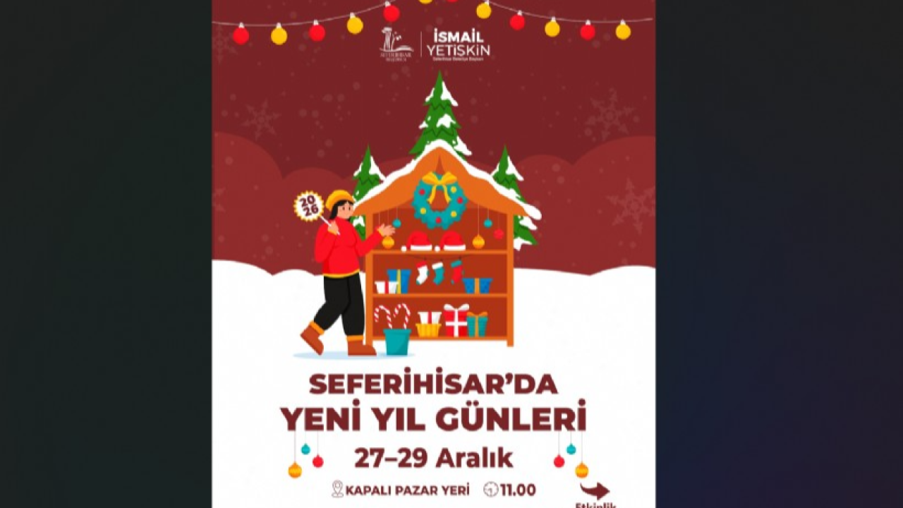 Seferihisar yeni yılı rengârenk etkinliklerle karşılıyor