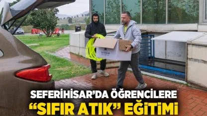 Seferihisar’da öğrencilere “Sıfır Atık” eğitimi